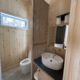 Ceci est une photo de la salle de bain, modèle Zoobox au Vertendre